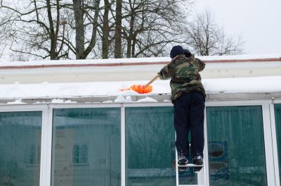 Roof Construction in Winter